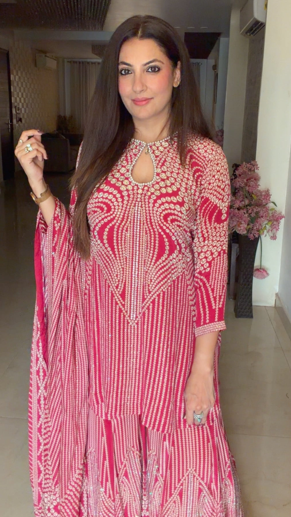 Stitched Garara set