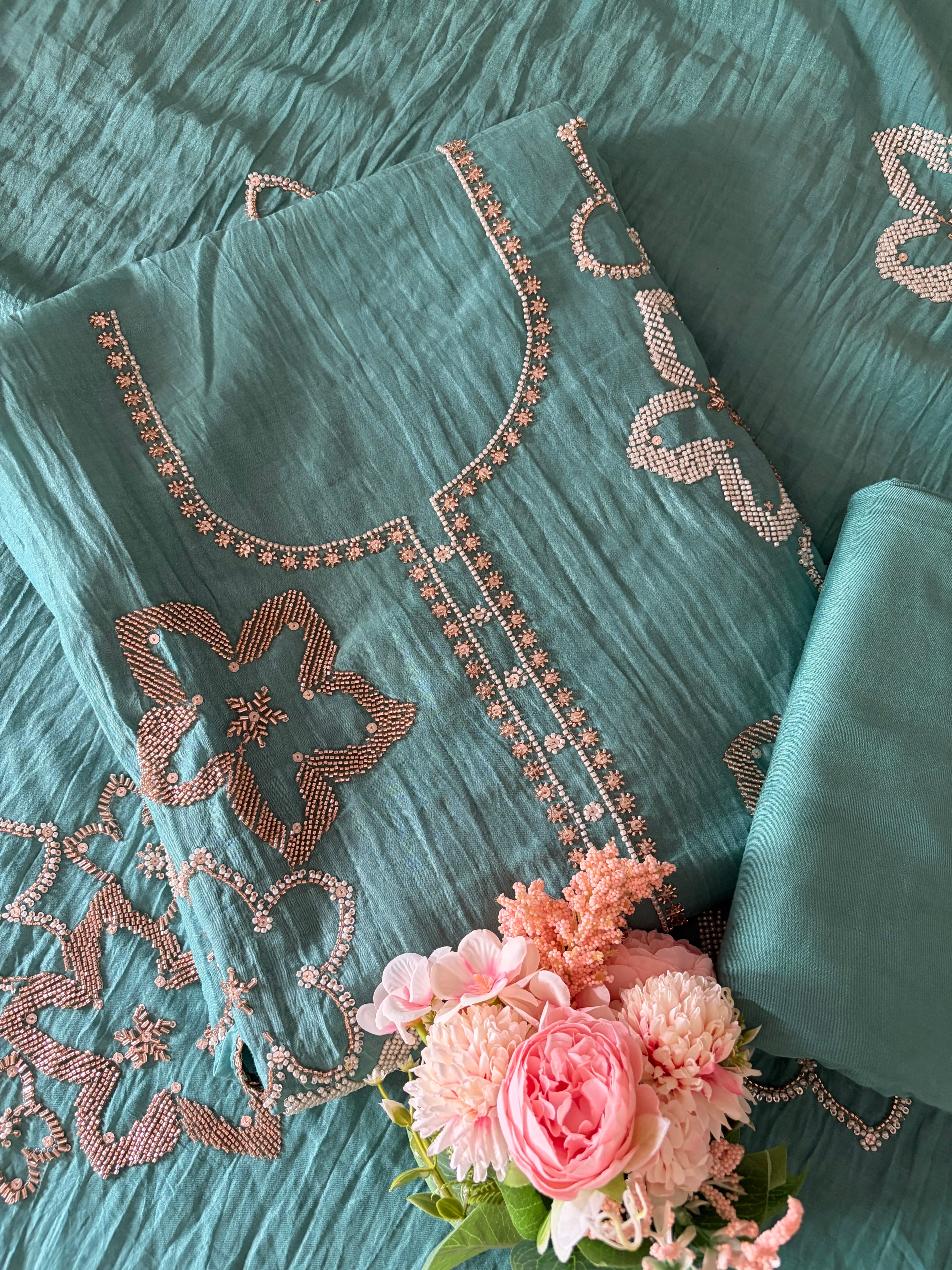 Soft Mul Cotton Unstitched Suit
