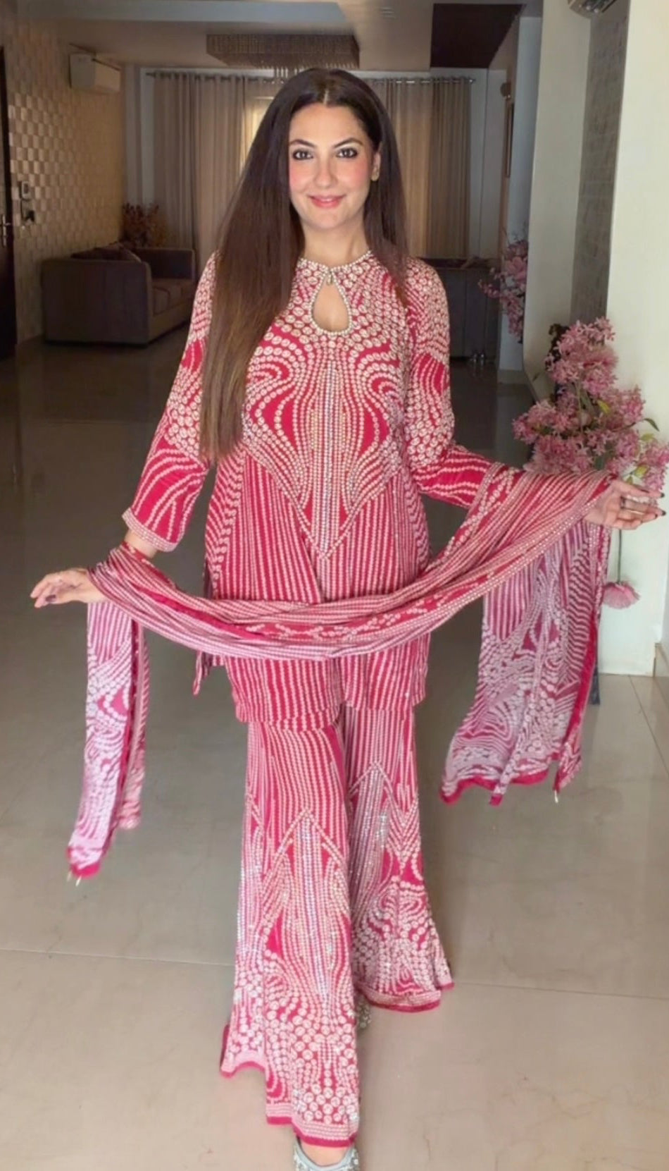 Stitched Garara set