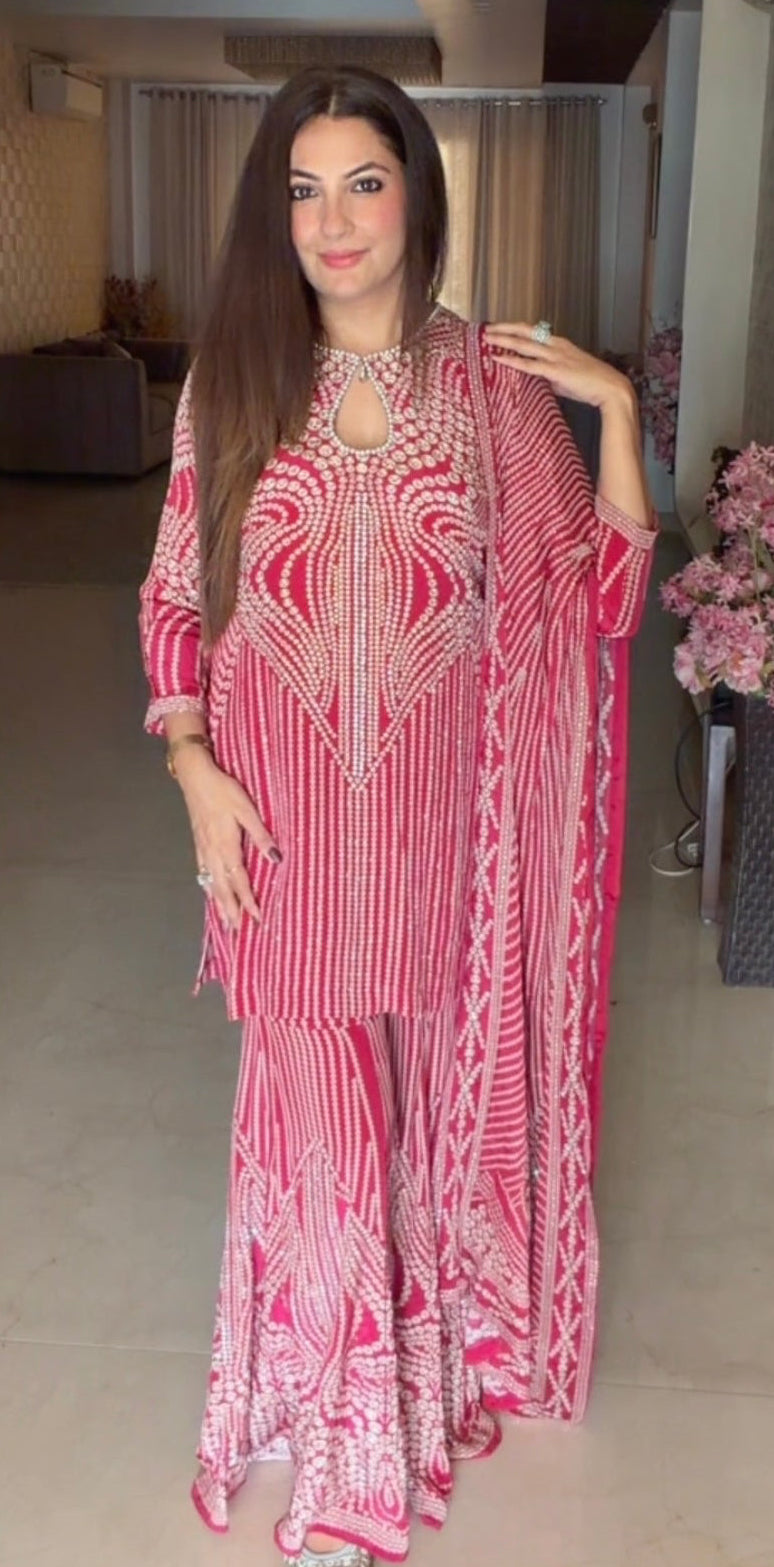 Stitched Garara set