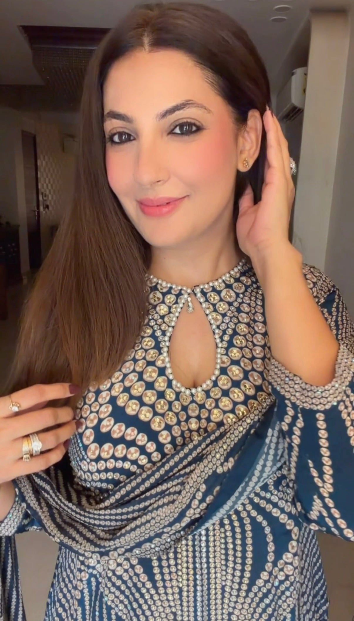 Stitched Garara set