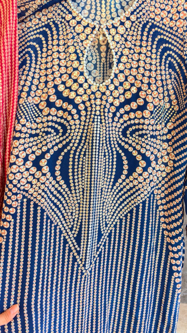 Stitched Garara set