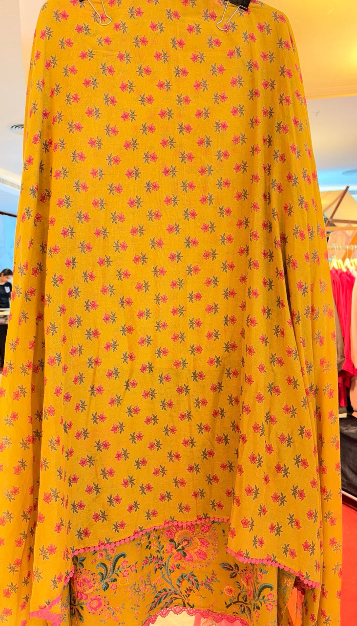 Pure Cotton Printed Unstitched suit