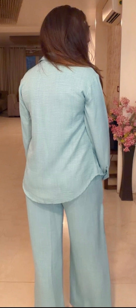 Beautiful embroidered Cord set
