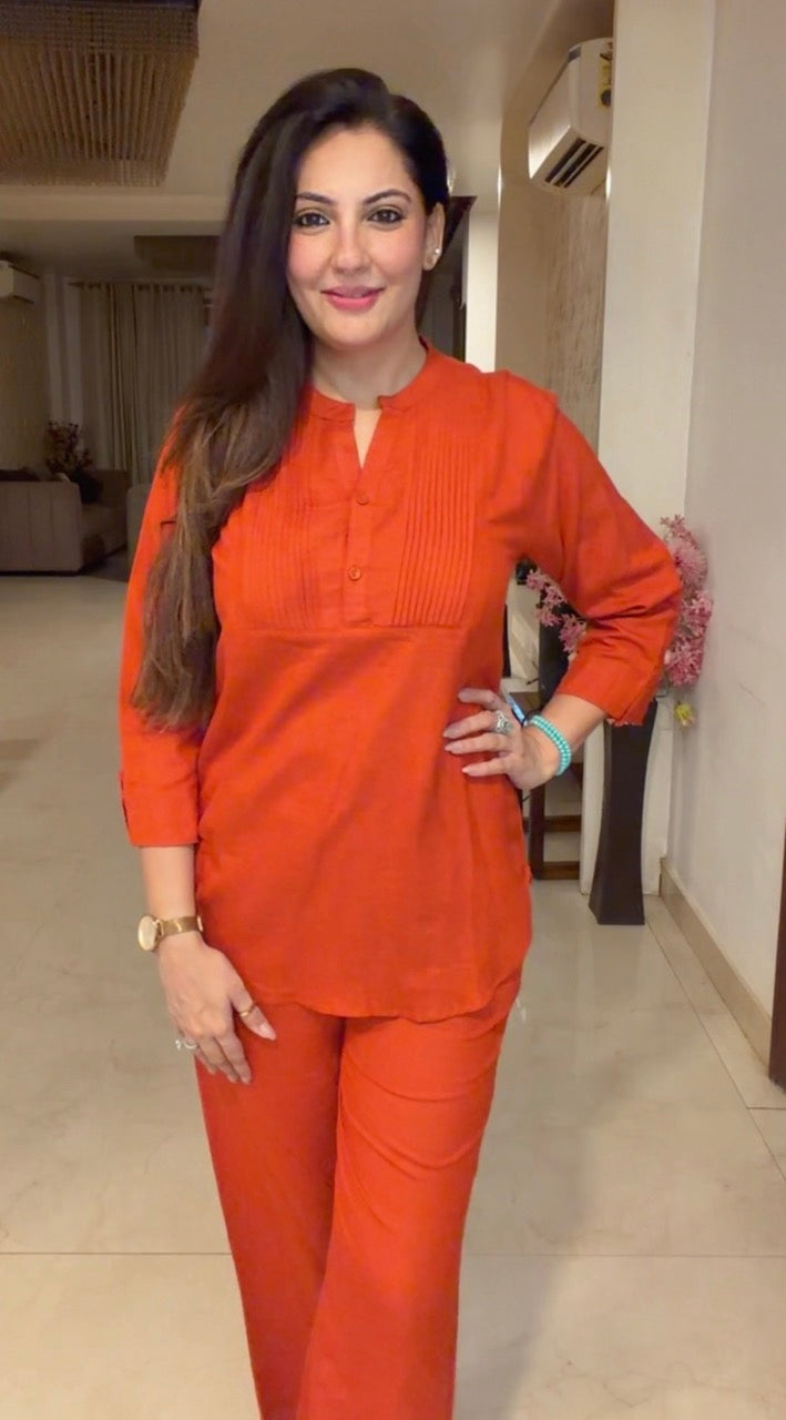 Pure Cotton Co Ord set