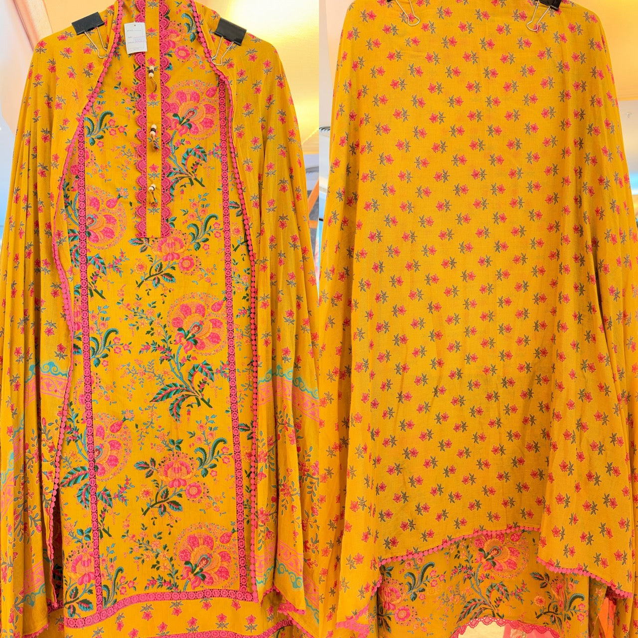 Pure Cotton Printed Unstitched suit
